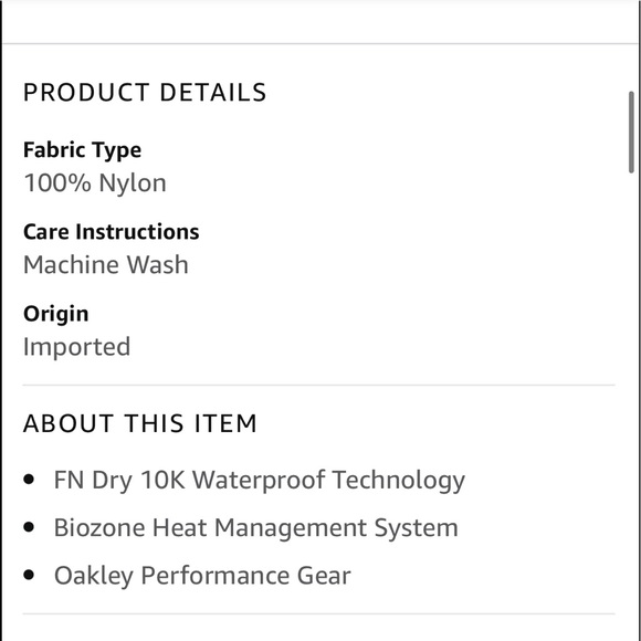 Oakley Snowboard Jacket - Picture 3 of 8